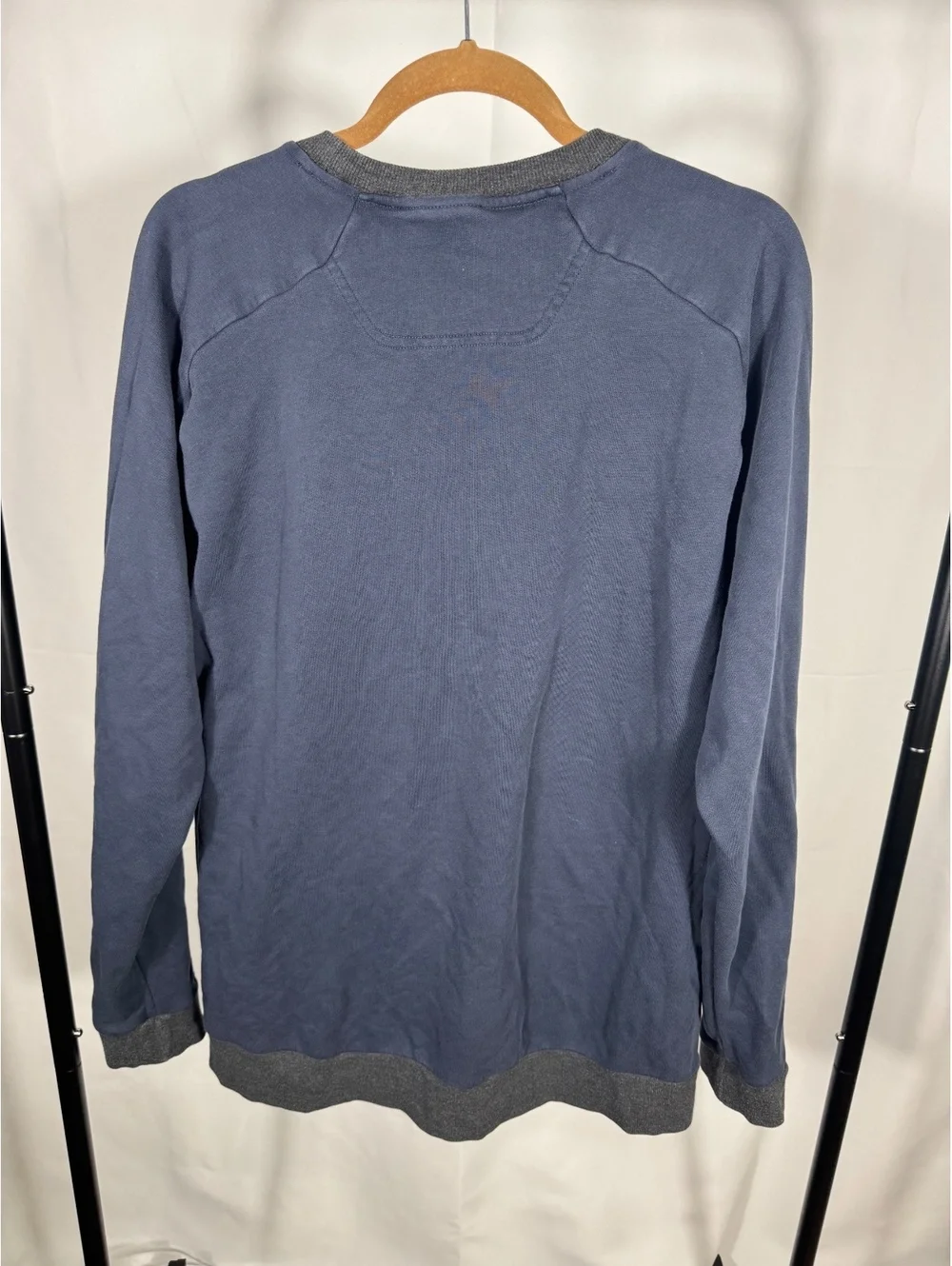 The North Face Men's XL Crewneck Sweatshirt Blue Gray